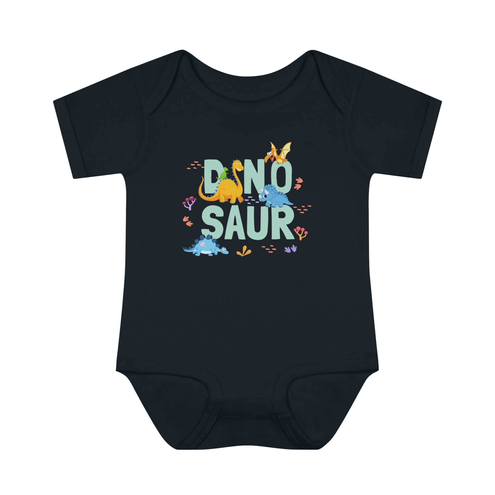 Dino Delight Infant Fine Jersey Bodysuit - ZumBuys