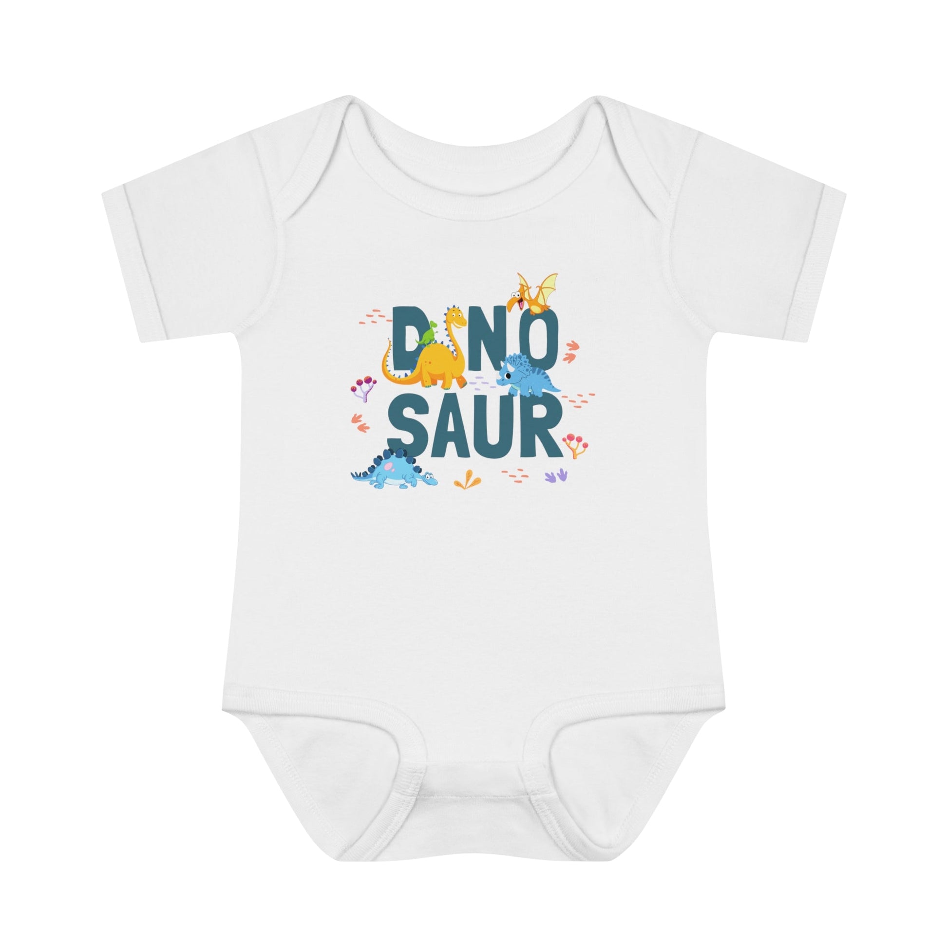 Dino Delight Infant Fine Jersey Bodysuit - ZumBuys