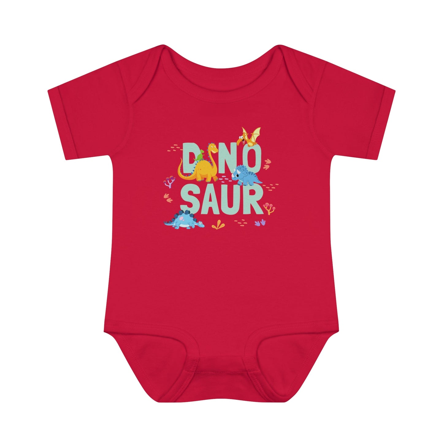 Dino Delight Infant Fine Jersey Bodysuit - ZumBuys