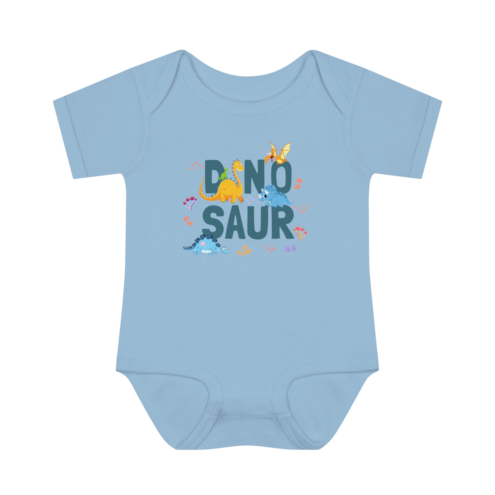 Dino Delight Infant Fine Jersey Bodysuit - ZumBuys