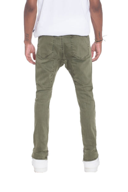 Distressed Denim Checkered Tape - ZumBuys