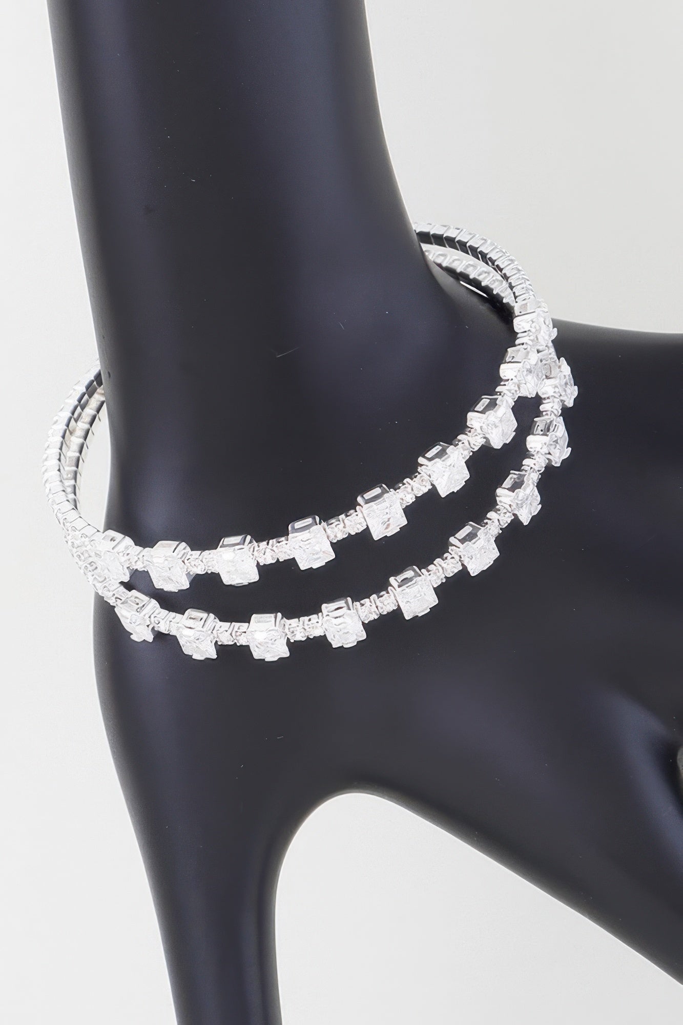 Double Cubic Zirconia Bracelet - ZumBuys
