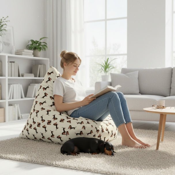 Doxie Craze Bean Bag Chair Cover - ZumBuys