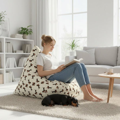 Doxie Craze Bean Bag Chair Cover - ZumBuys