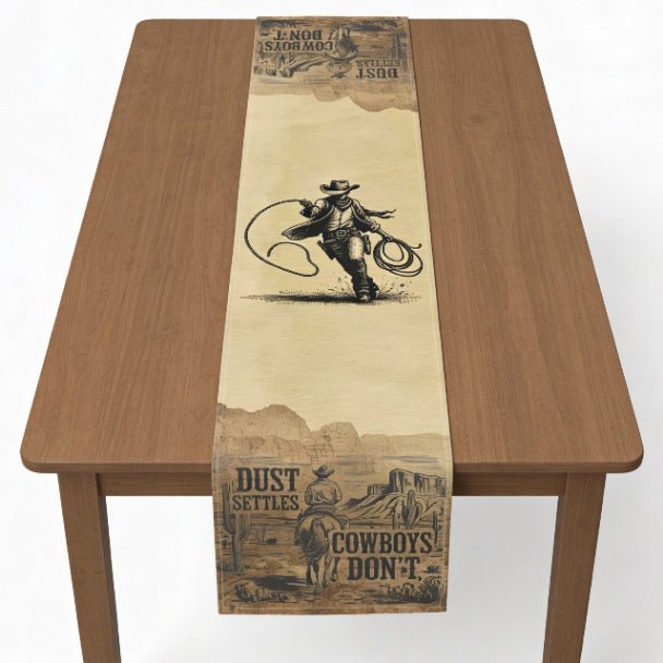 Dusty Grit Table Runner (Cotton, Poly) - ZumBuys