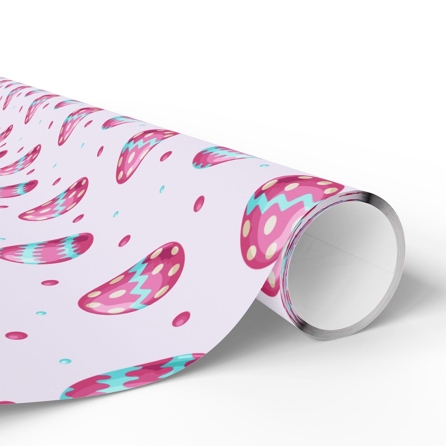 Easter Egg Celebration Wrapping Paper – Pastel Easter Gift Wrap, Cute Spring Holiday Paper, Premium Matte or Glossy Finish - ZumBuys