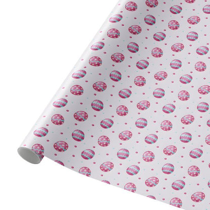 Easter Egg Celebration Wrapping Paper – Pastel Easter Gift Wrap, Cute Spring Holiday Paper, Premium Matte or Glossy Finish - ZumBuys