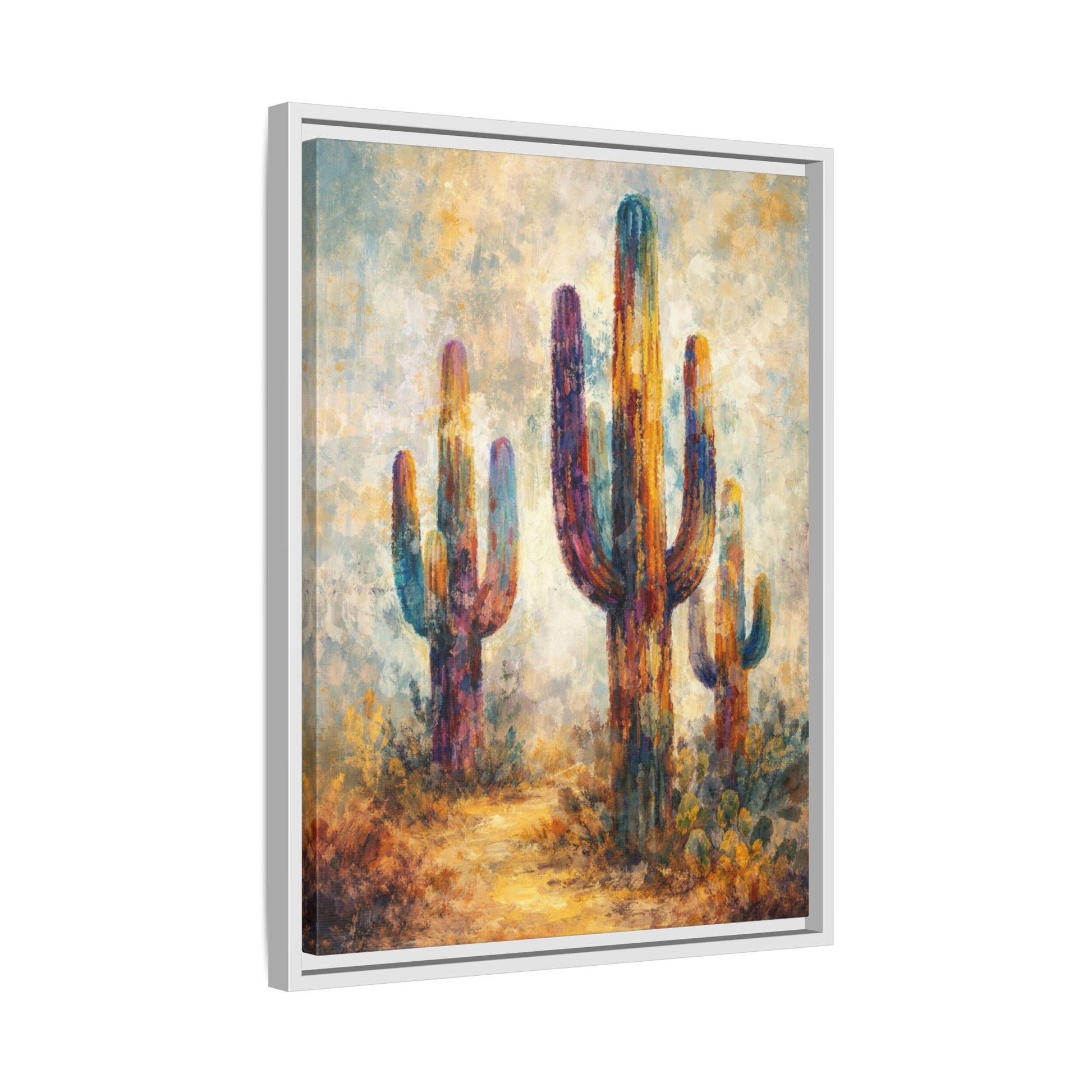 Echoes of the Southwest Matte Canvas, Framed (Multi - color) - ZumBuys