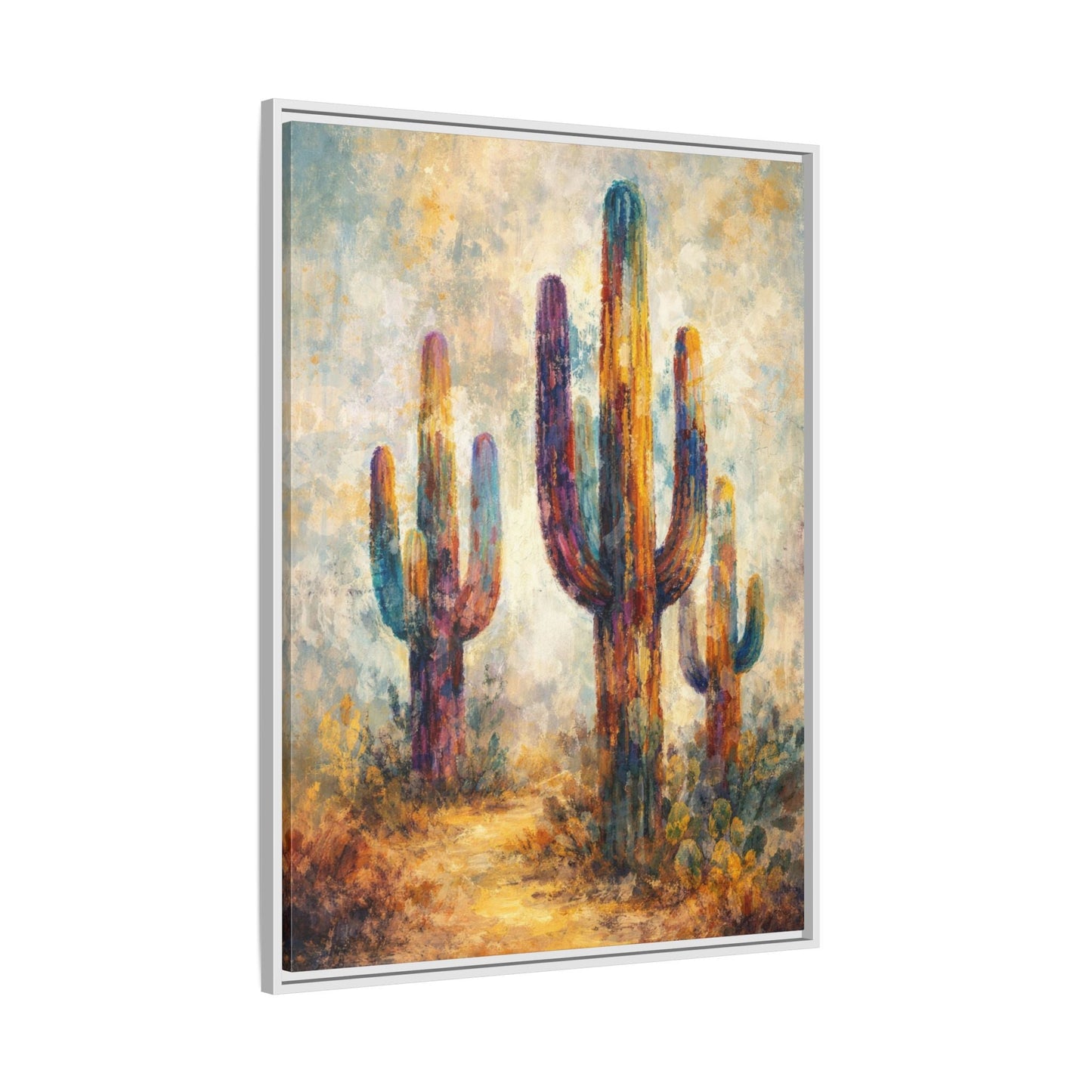 Echoes of the Southwest Matte Canvas, Framed (Multi - color) - ZumBuys