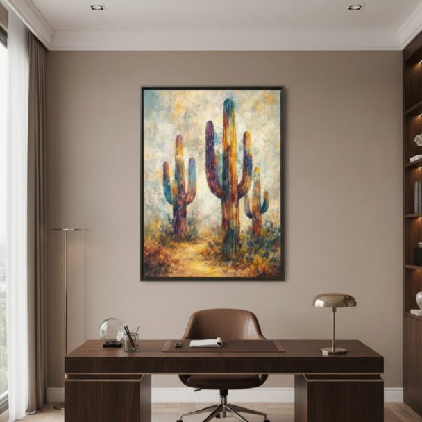 Echoes of the Southwest Matte Canvas, Framed (Multi - color) - ZumBuys