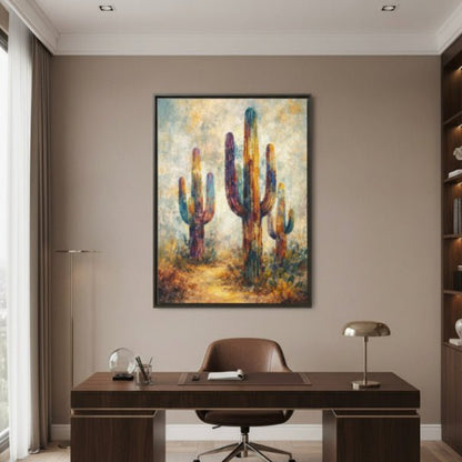 Echoes of the Southwest Matte Canvas, Framed (Multi - color) - ZumBuys