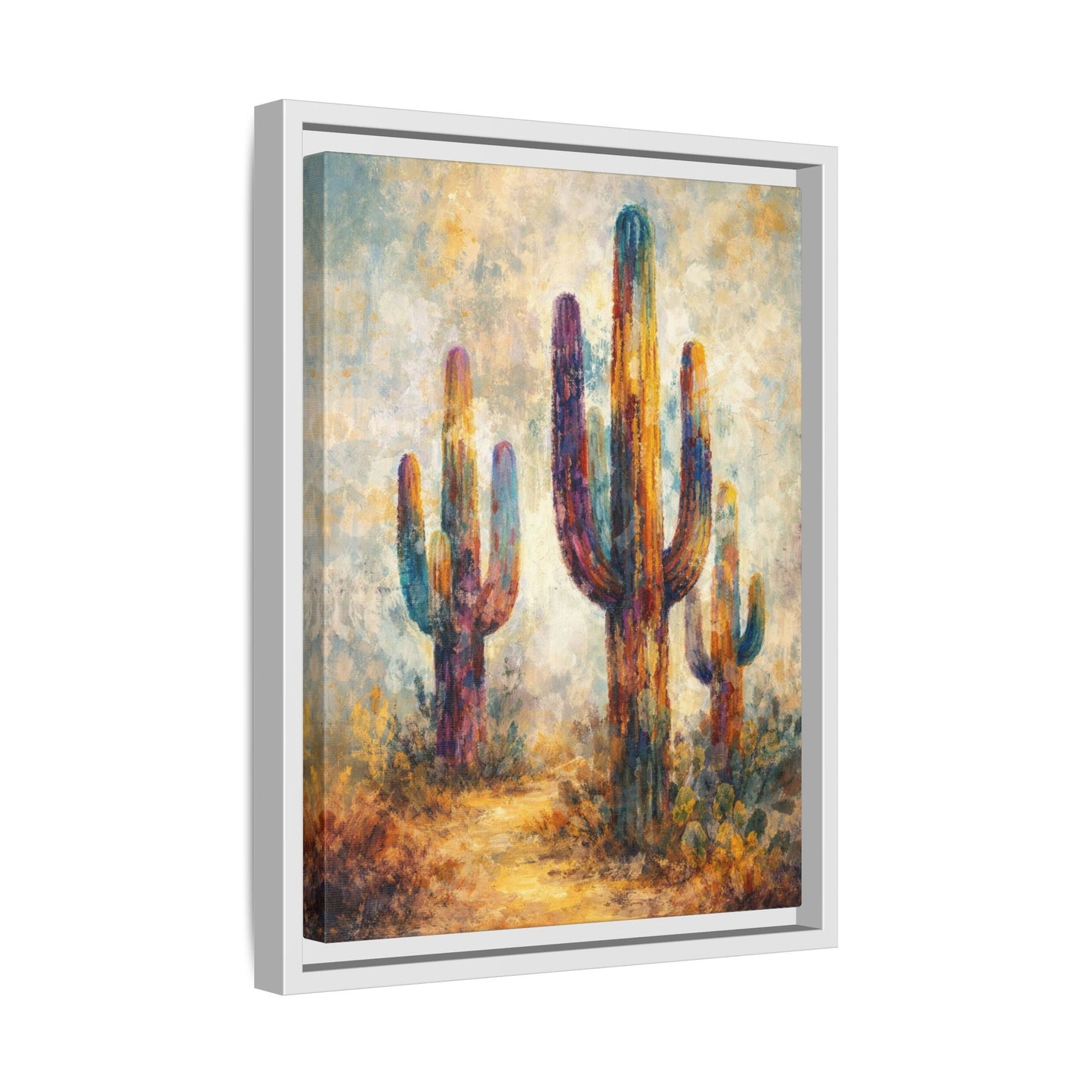 Echoes of the Southwest Matte Canvas, Framed (Multi - color) - ZumBuys