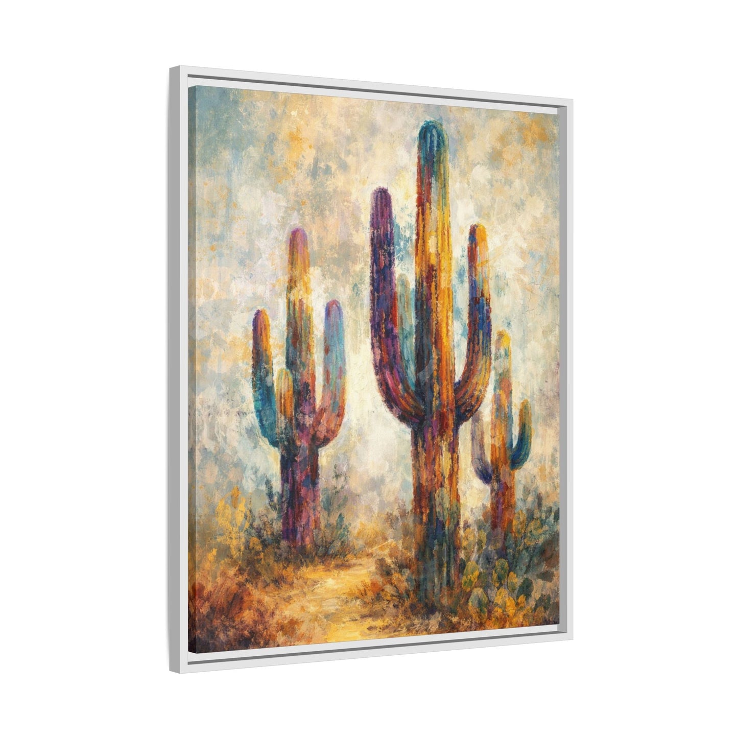 Echoes of the Southwest Matte Canvas, Framed (Multi - color) - ZumBuys