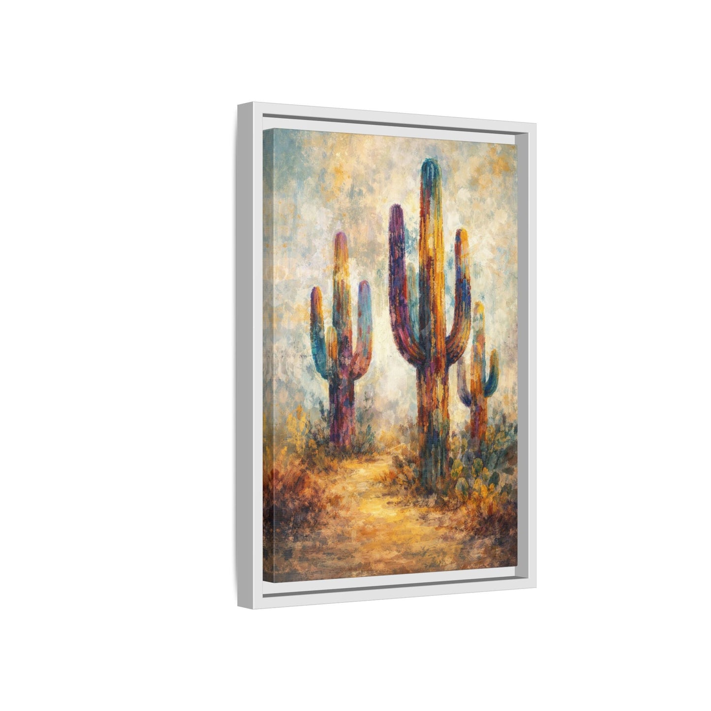 Echoes of the Southwest Matte Canvas, Framed (Multi - color) - ZumBuys