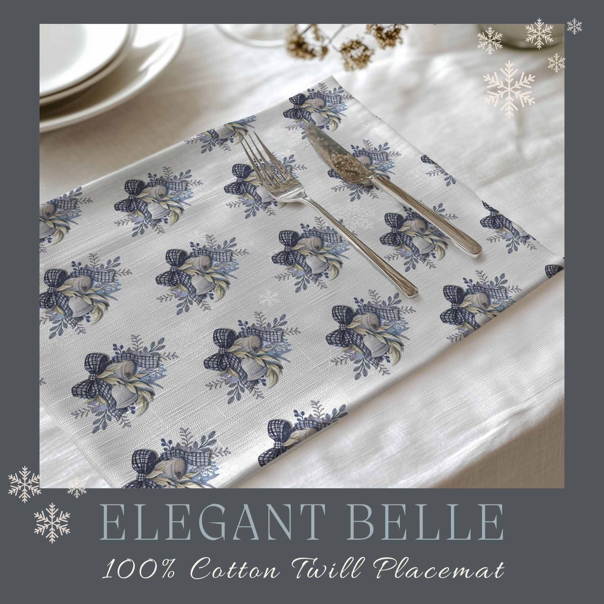 Elegant Belle Placemat, 2pc - ZumBuys