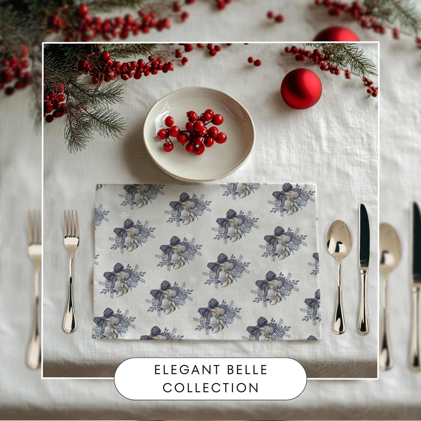 Elegant Belle Placemat, 2pc - ZumBuys