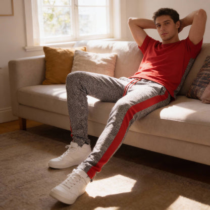 Elephant Print Track Pants - ZumBuys