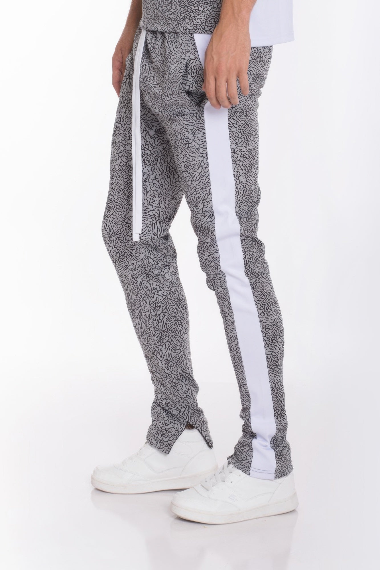 Elephant Print Track Pants - ZumBuys