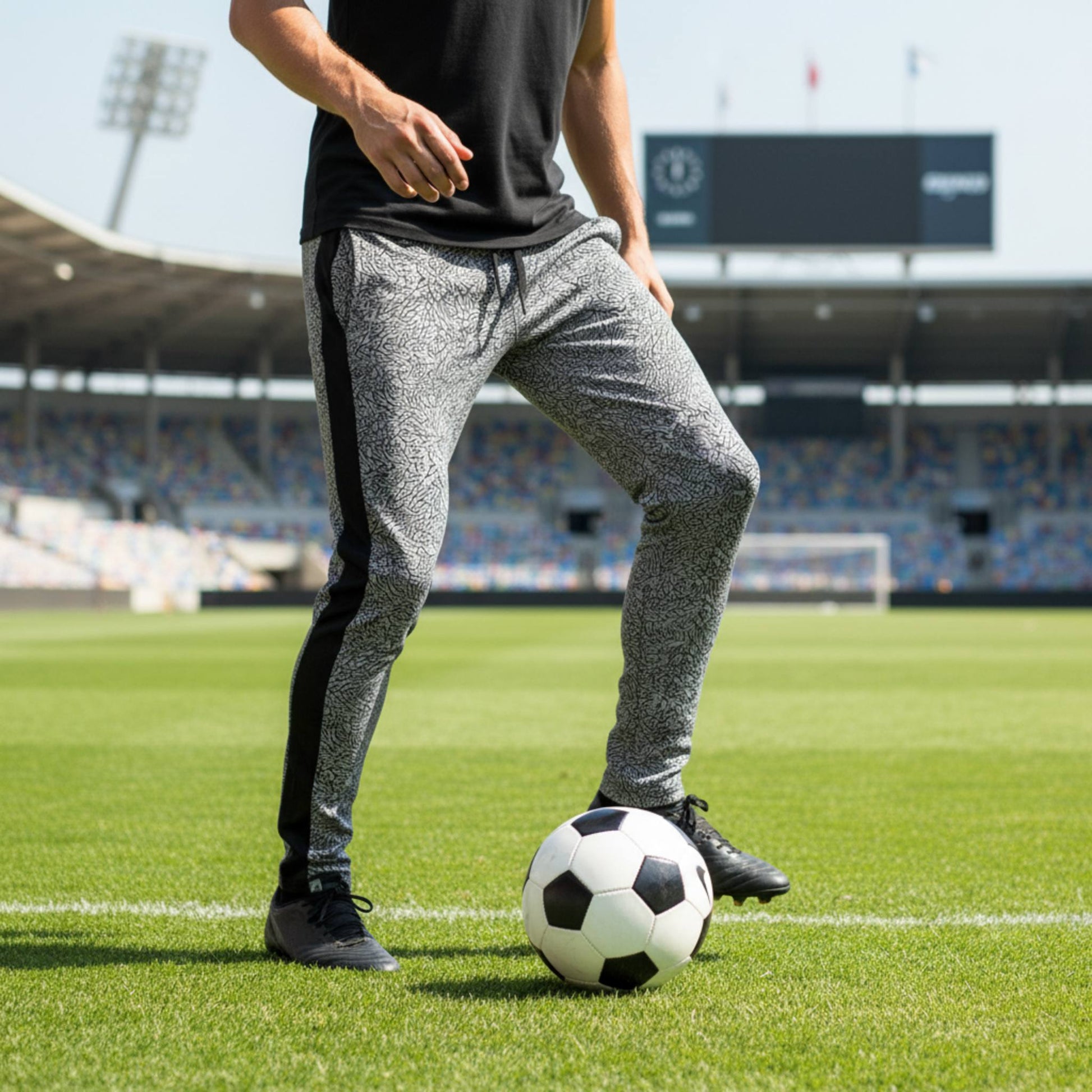 Elephant Print Track Pants - ZumBuys