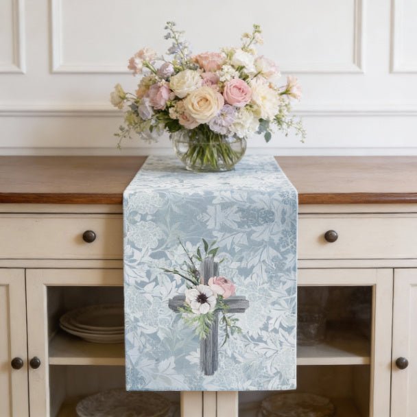 Everlasting Grace Table Runner (Cotton, Poly) - ZumBuys