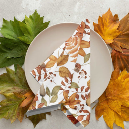 Fall Foliage Splendor Cloth Napkin Set of 4 - ZumBuys