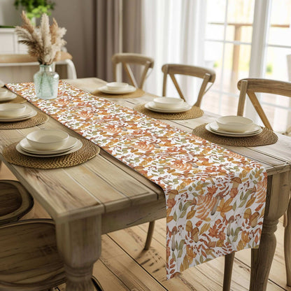 Fall Foliage Splendor Table Runner (Cotton, Poly) - ZumBuys