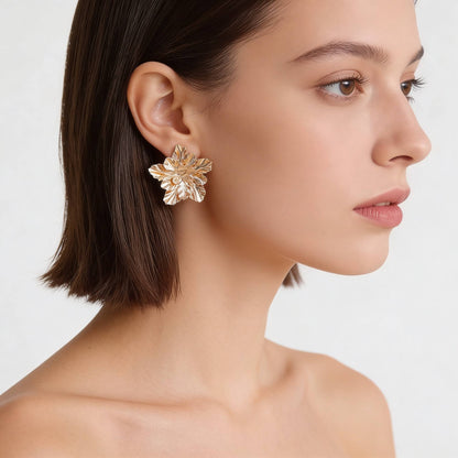 Falling Maple Leaves Earrings - ZumBuys