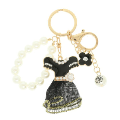 Fashionista Theme Bag Charm Keychain - ZumBuys