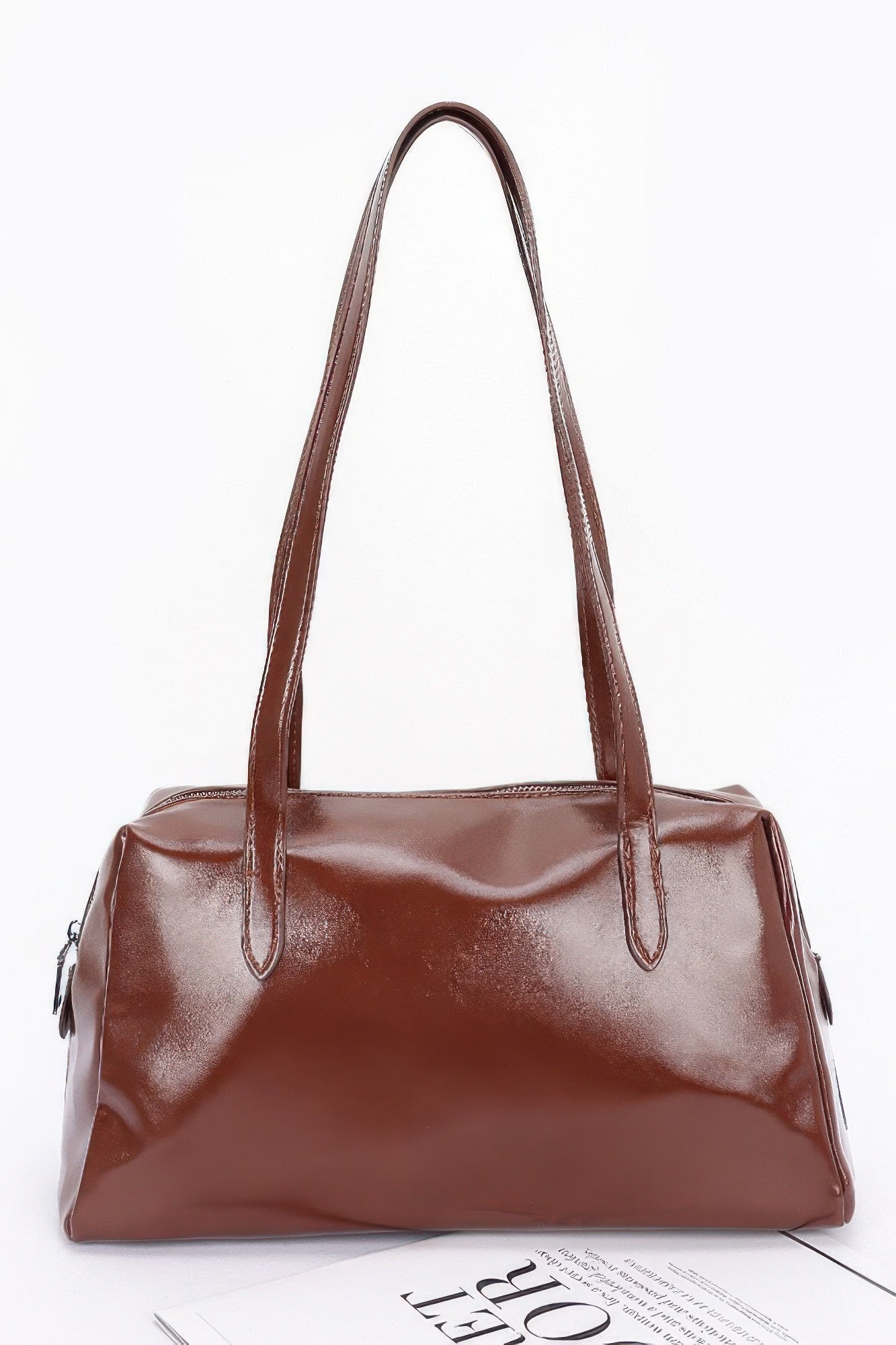 Faux Leather Sport Bag - ZumBuys