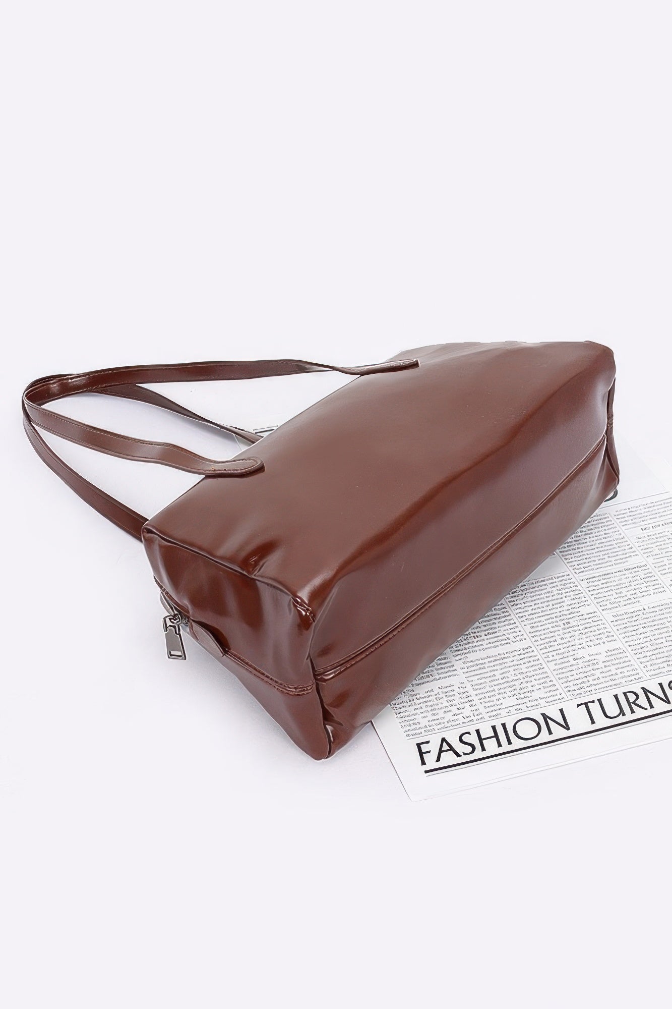 Faux Leather Sport Bag - ZumBuys