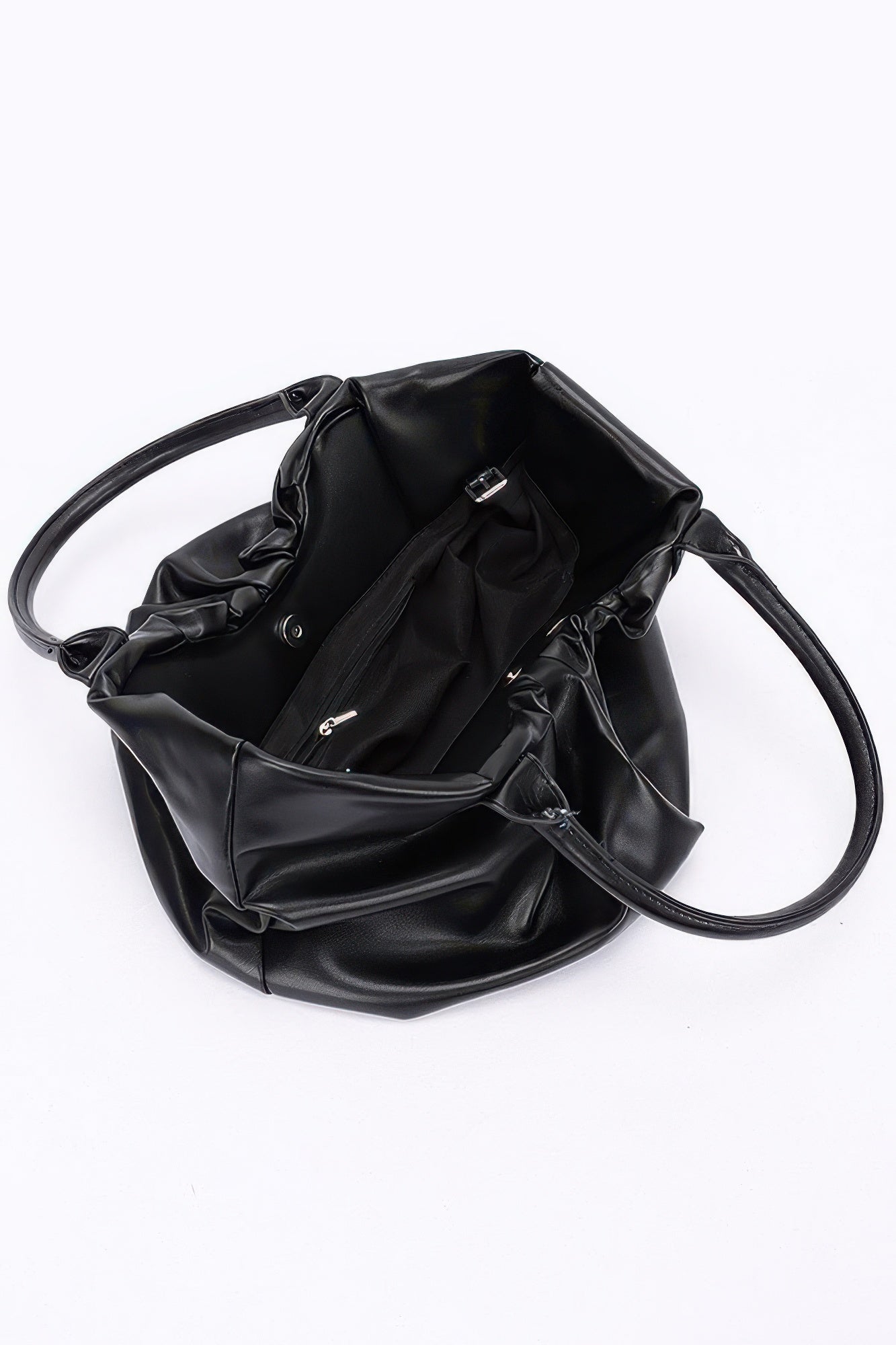 Faux Leather Tote Bag - ZumBuys