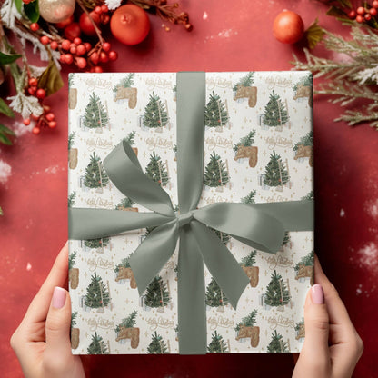 Feline Festive Wrapping Paper - ZumBuys