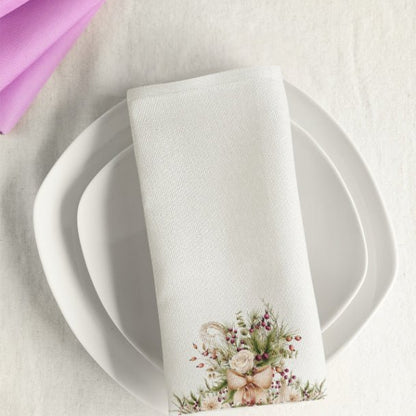 Floral Fancies Cloth Napkin Set of 4 - ZumBuys
