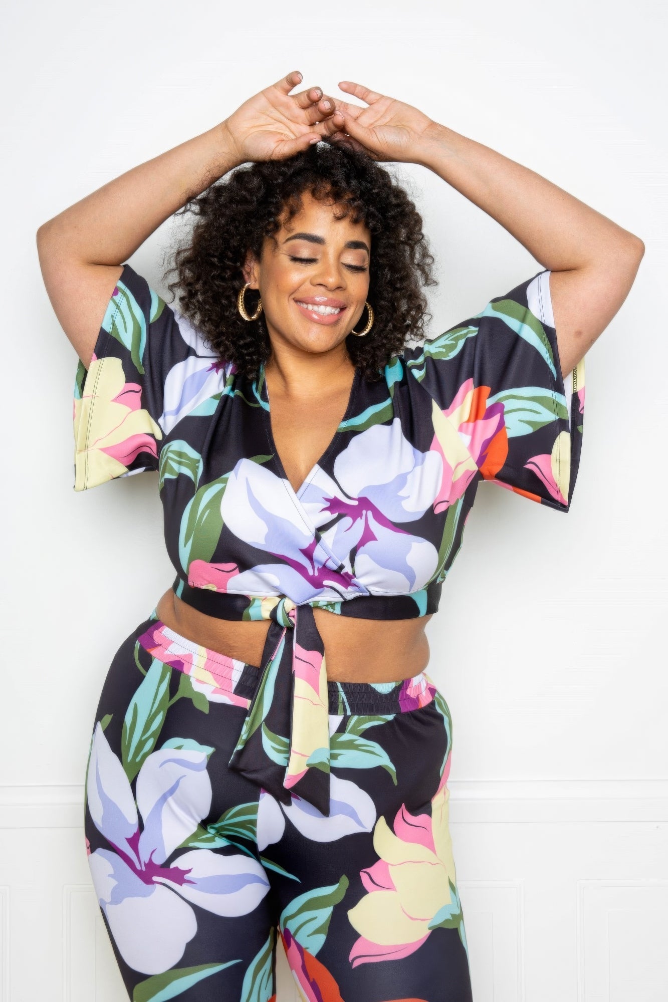 Flower Jogger & Top Set - ZumBuys
