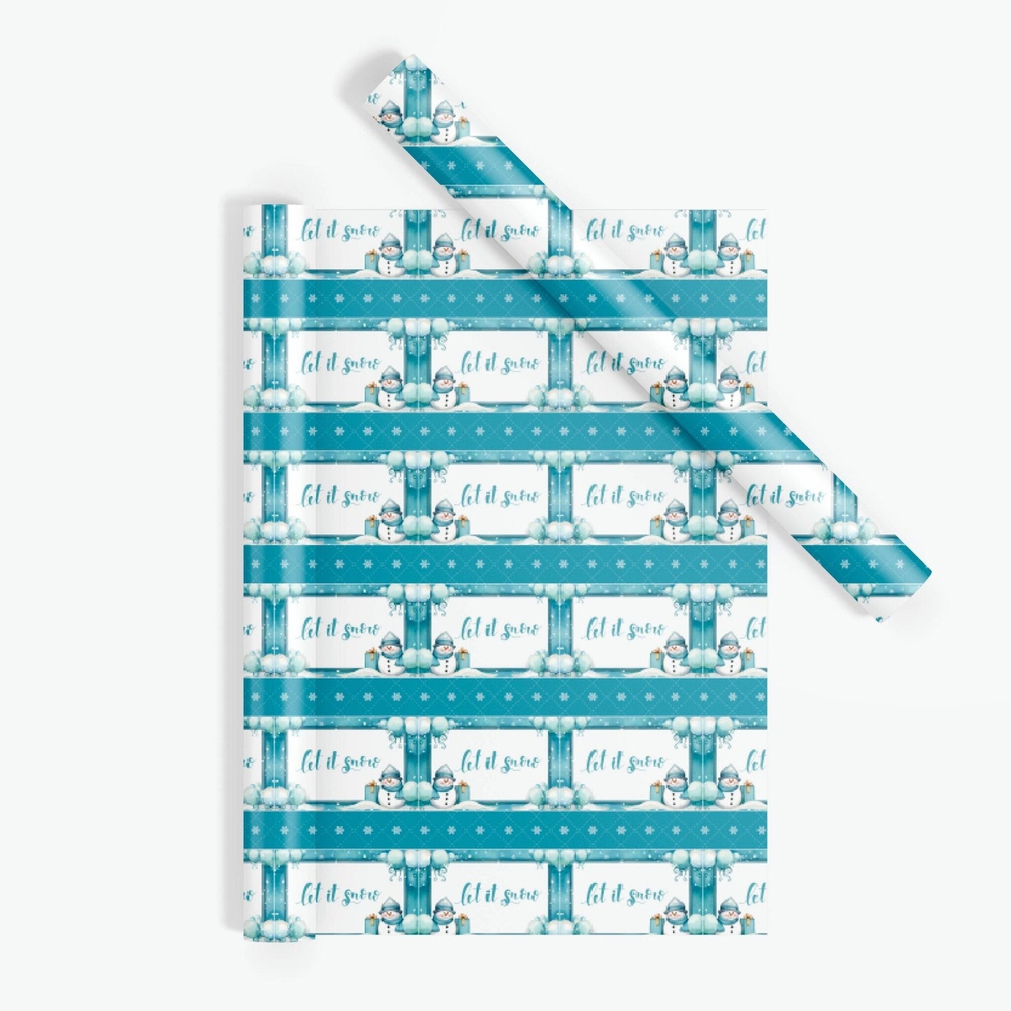 Frosty Flakes Wrapping Paper - ZumBuys