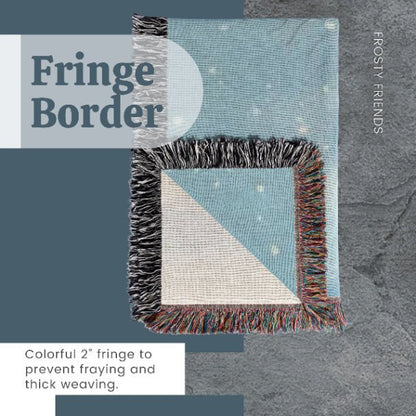 Frosty Friends Woven Blankets - ZumBuys