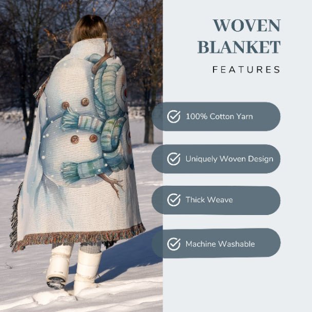 Frosty Friends Woven Blankets - ZumBuys