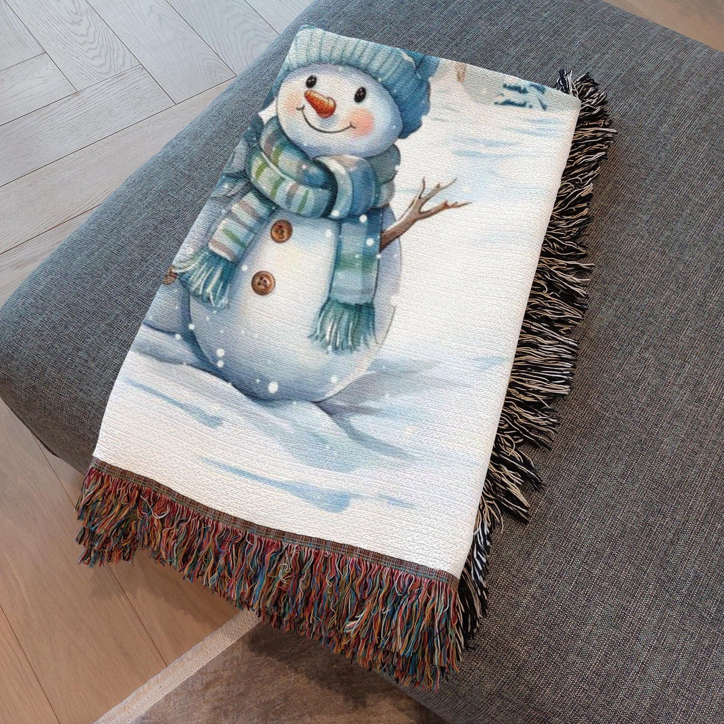 Frosty Friends Woven Blankets - ZumBuys