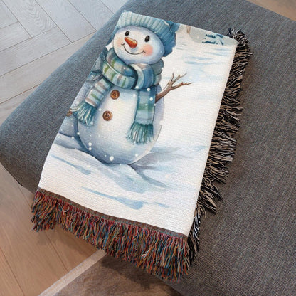 Frosty Friends Woven Blankets - ZumBuys