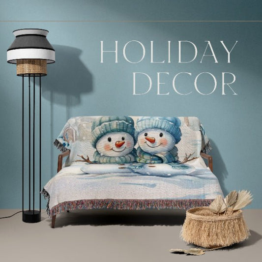 Frosty Friends Woven Blankets - ZumBuys