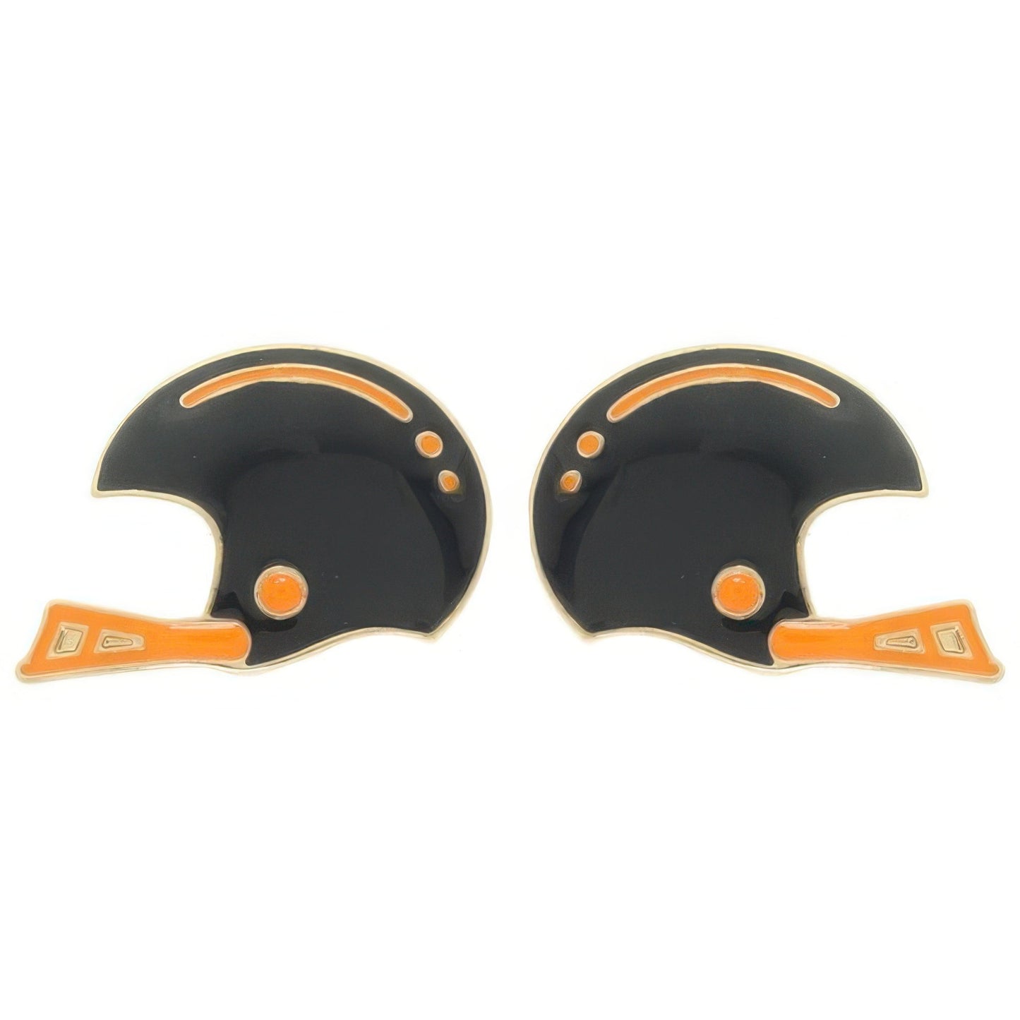 Gameday Football Helmet Stud Earrings - ZumBuys