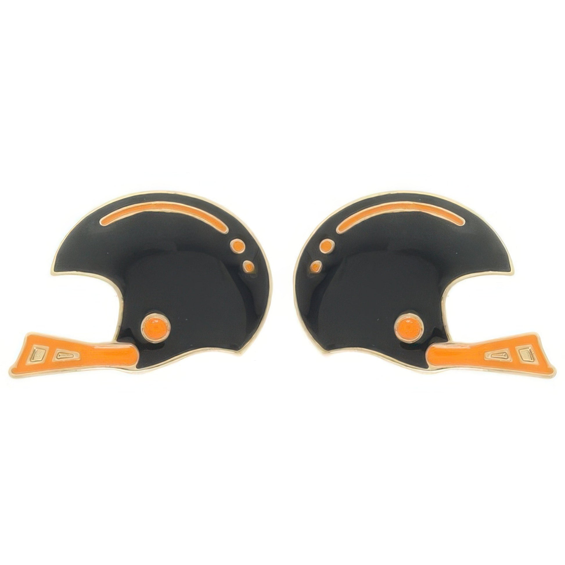 Gameday Football Helmet Stud Earrings - ZumBuys