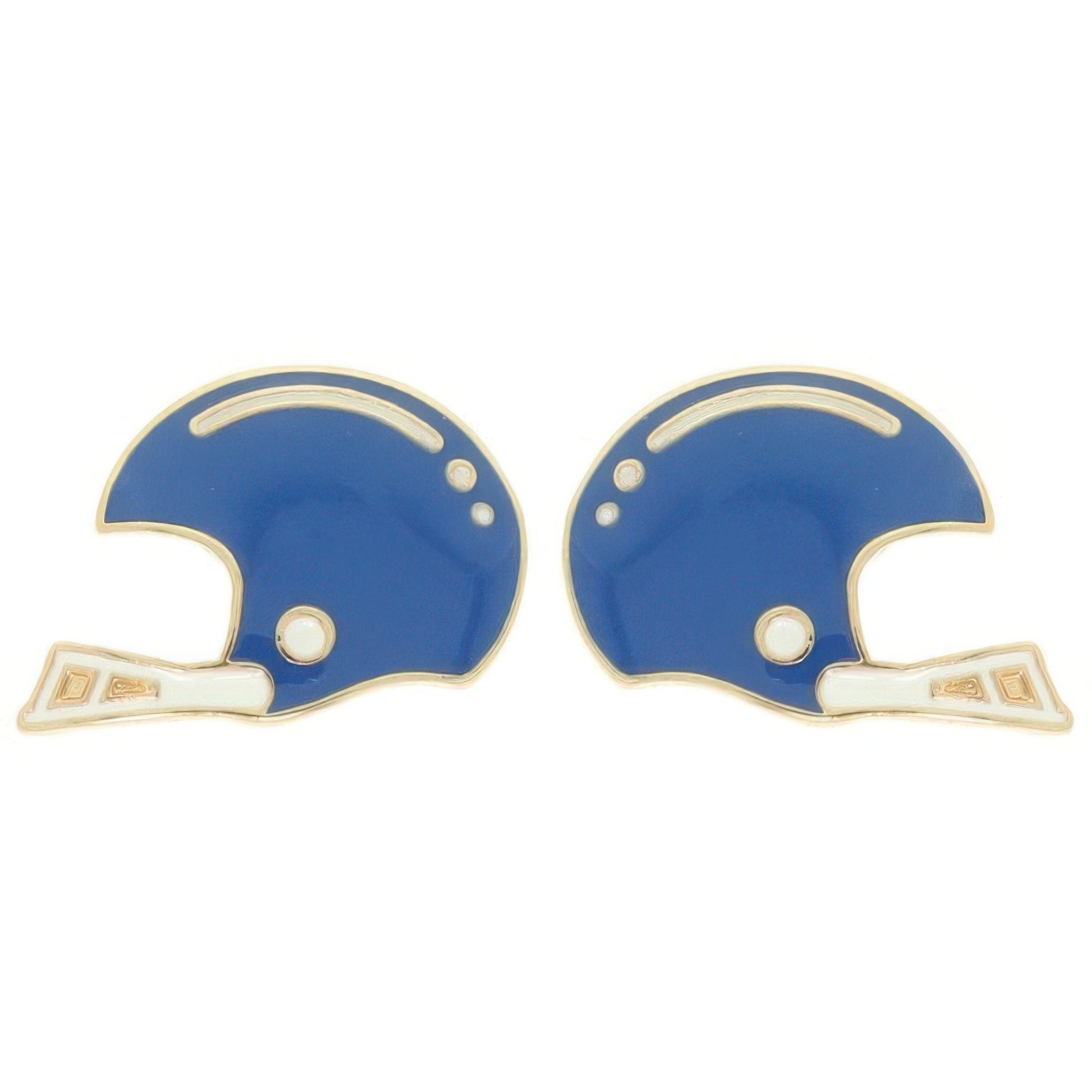 Gameday Football Helmet Stud Earrings - ZumBuys
