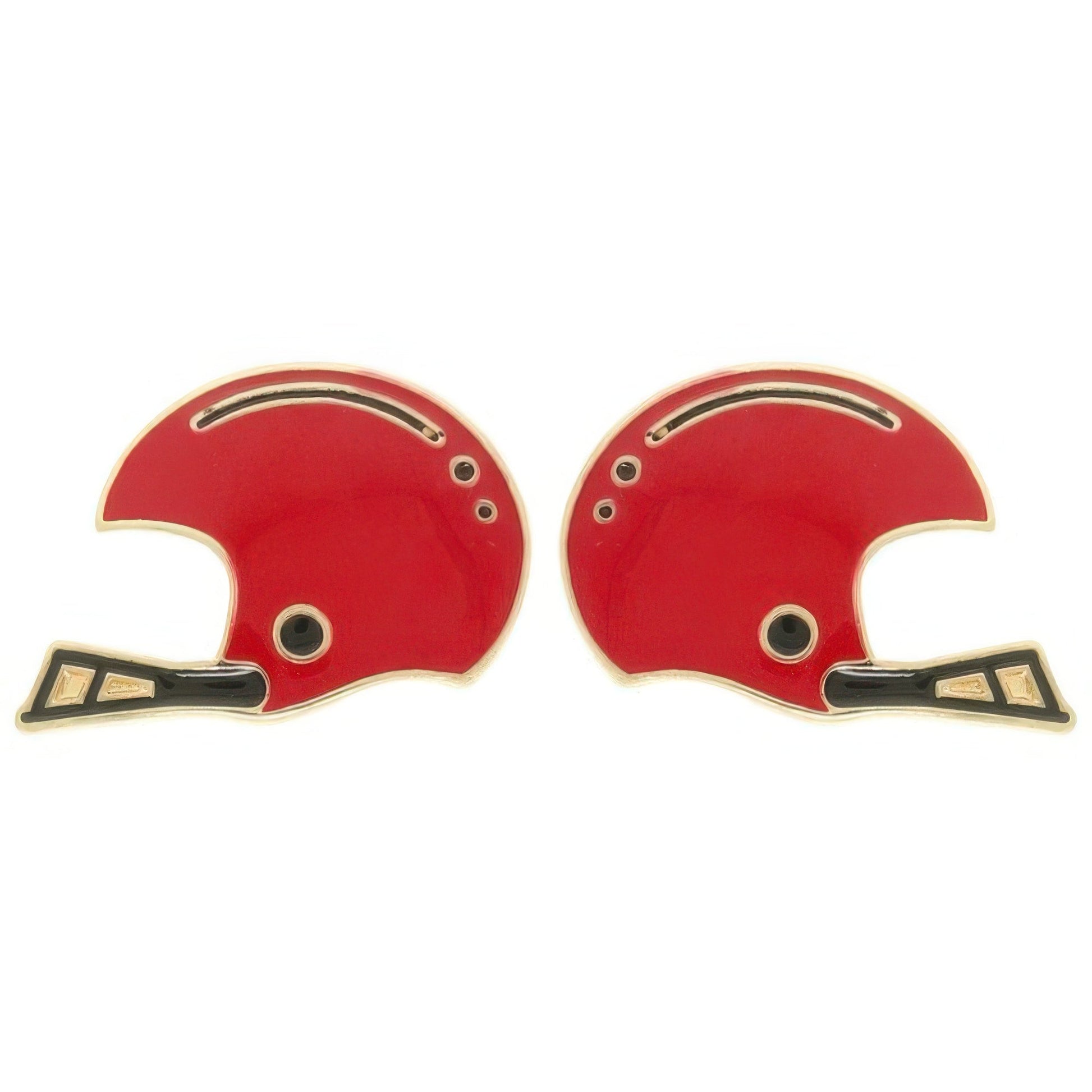 Gameday Football Helmet Stud Earrings - ZumBuys