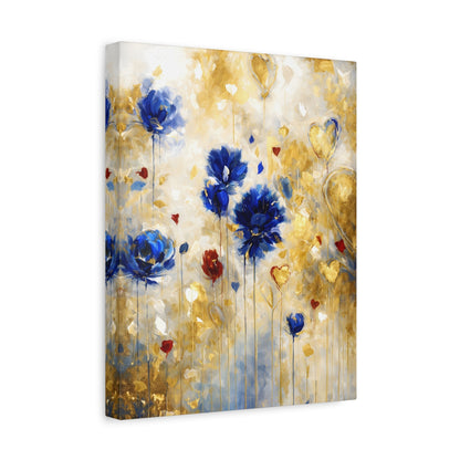 Gilded Garden of Love Matte Canvas, Stretched, 1.25" - ZumBuys