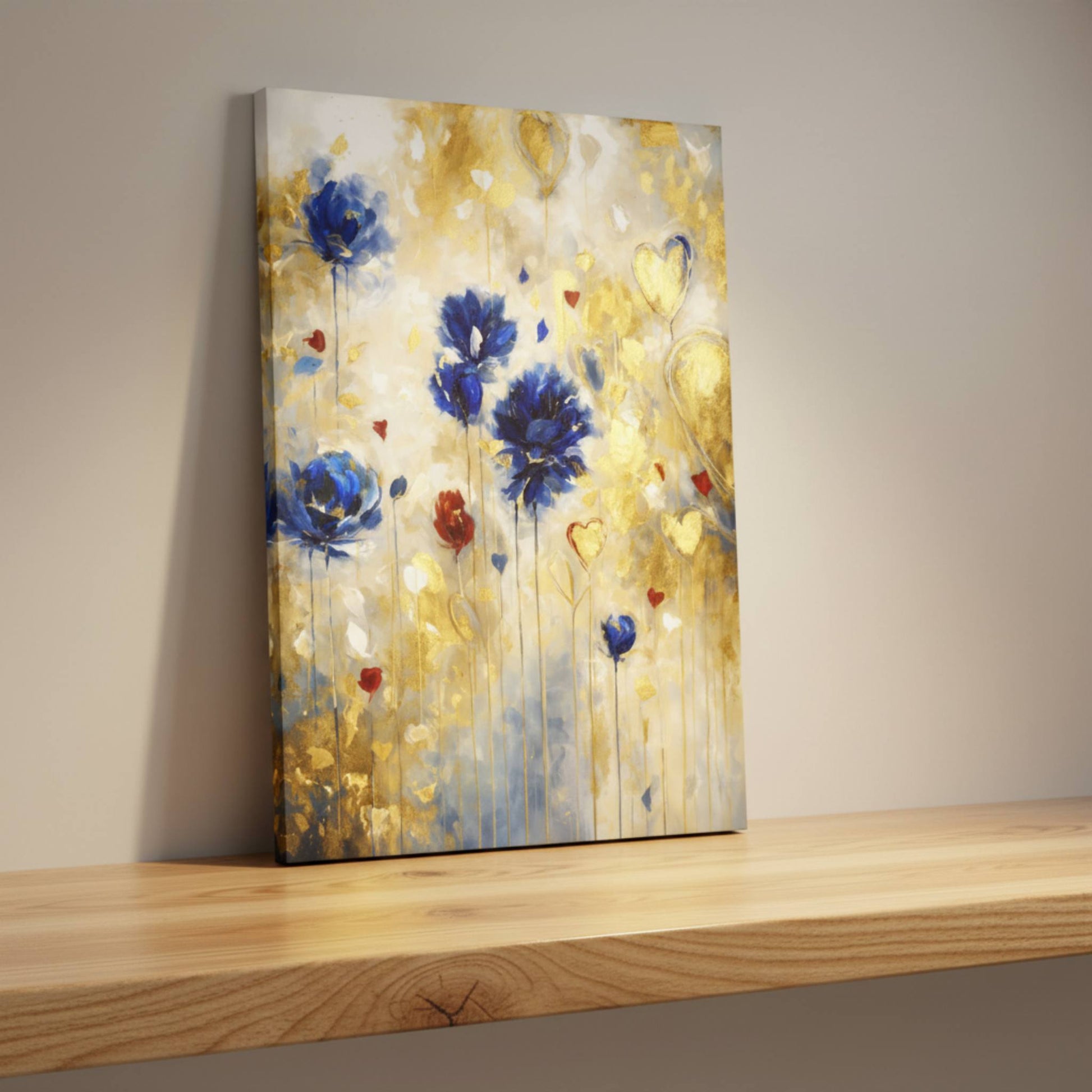 Gilded Garden of Love Matte Canvas, Stretched, 1.25" - ZumBuys