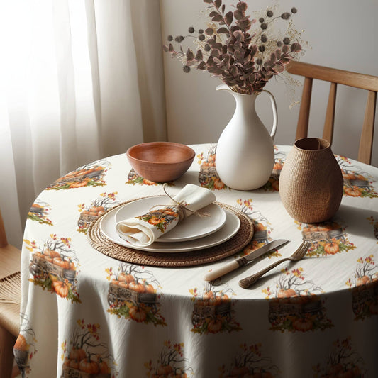 Give Thanks Harvest Tablecloth - ZumBuys