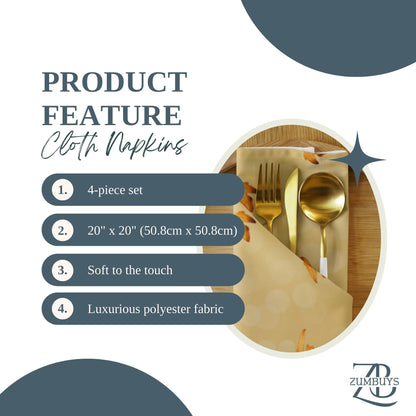 Gnomkins Cloth Napkin Set of 4 - ZumBuys