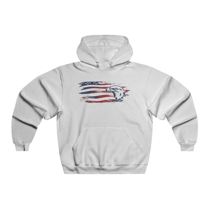 God Bless America Men's NUBLEND® Hooded Sweatshirt - ZumBuys