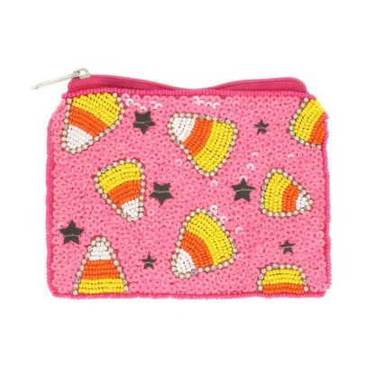 Halloween Candy Corn Coin Bag - ZumBuys